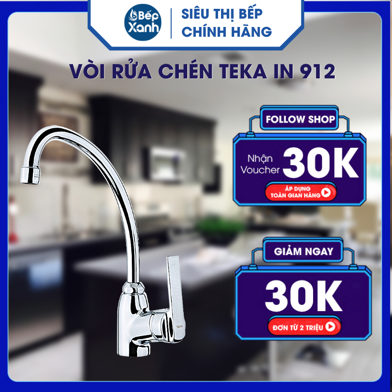 Vòi rửa chén TEKA IN 912 - Hàng Chính Hãng