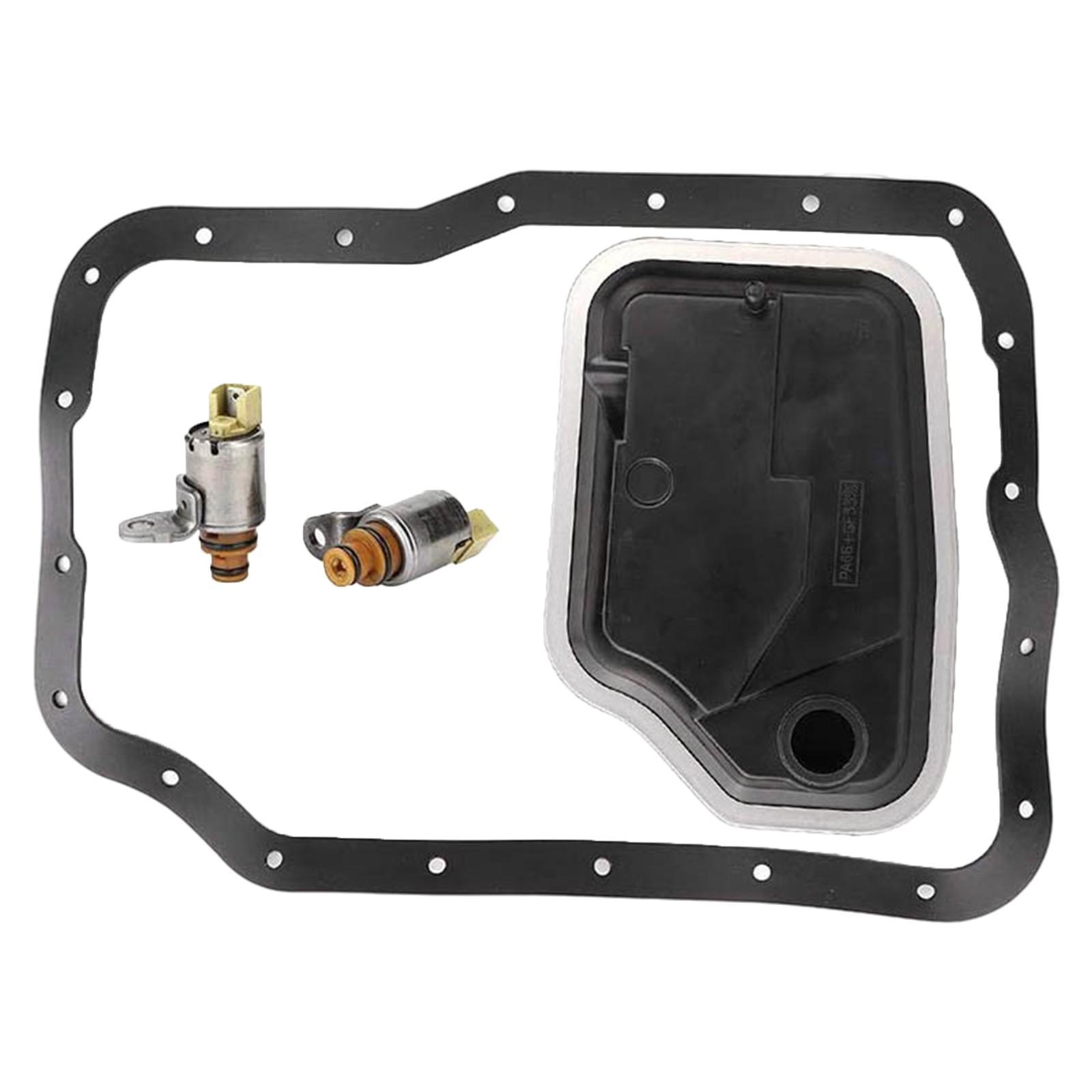 Transmission Solenoid Filter Kit Gasket Pan Kit for 3 5 6 4F27E