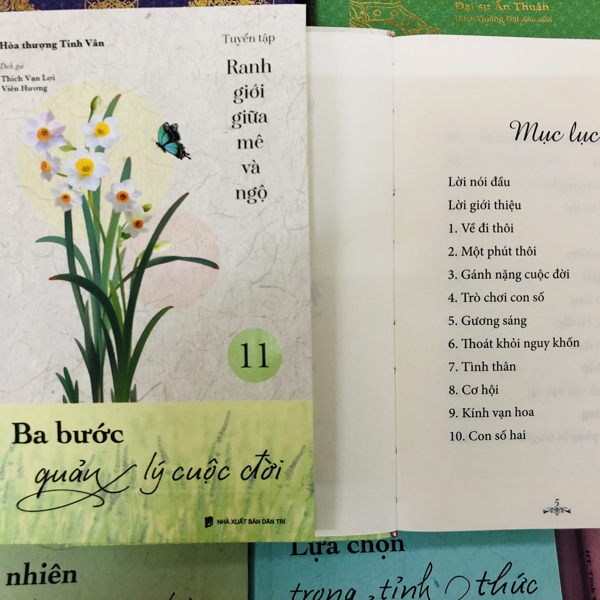 Sách - Ba bước quản lý cuộc đời - tuyển tập Ranh giới giữa mê và ngộ tập 11
