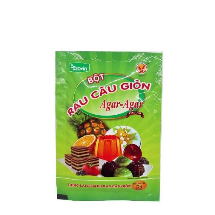 Bột Rau Câu Giòn Hoàng Yến 25G