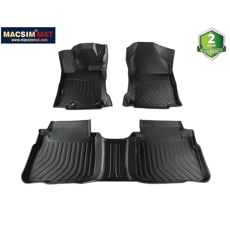 Subaru outback 2020+hàng loại 2Thảm lót sàn xe ô tô Nhãn hiệu Macsim chất liệu nhựa TPE màu đen