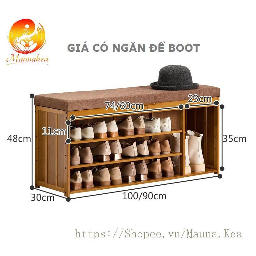 Tủ Để Giày Dép Kiêm Ghế Ngồi Đi Giày