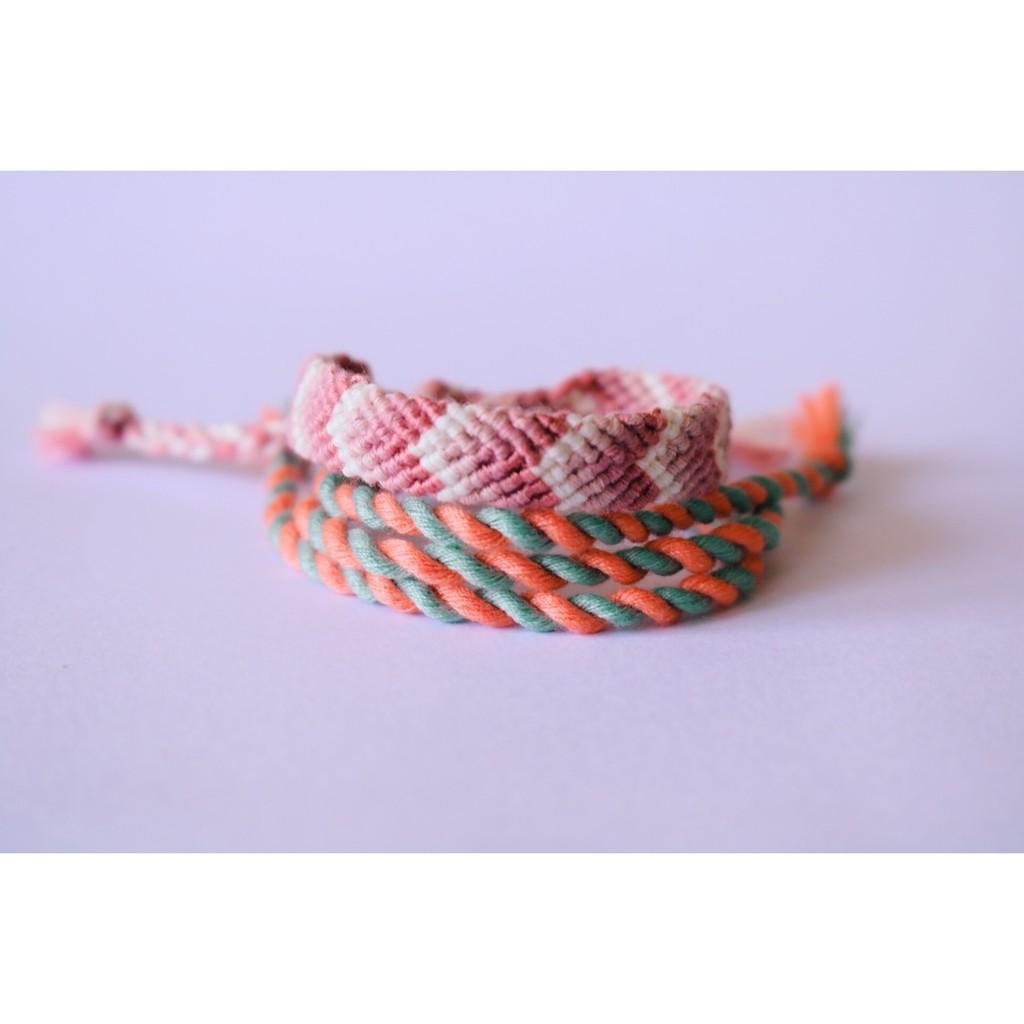 Vòng tay, vòng chân handmade - nguyên set 2 vòng