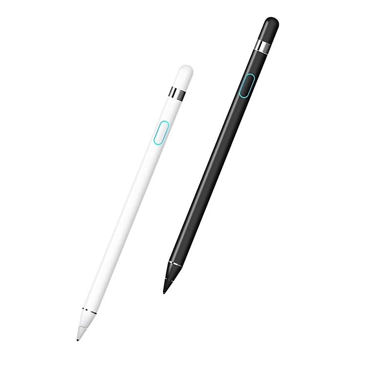 Bút cảm ứng WiWU Active Stylus thông minh dùng cho màn hình cảm ứng iPad / iPhone / Samsung Xiaomi Huawei Oppo Sony LG Đính kèm túi đựng bút - Hàng Chính Hãng