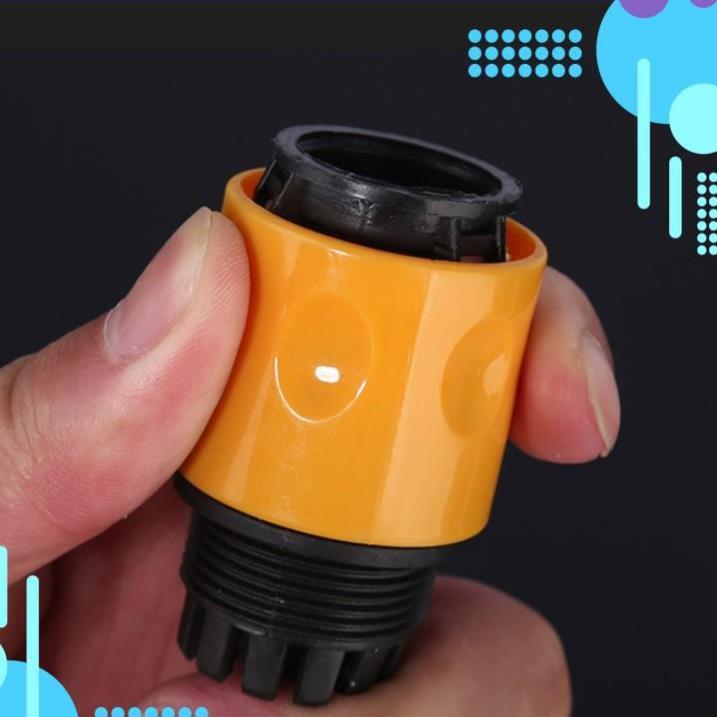 Bộ dây vòi xịt nước rửa xe, tưới cây . tăng áp 3 lần, loại 3m, 5m 206236A đầu đồng, cút, nối PE, d.vàng