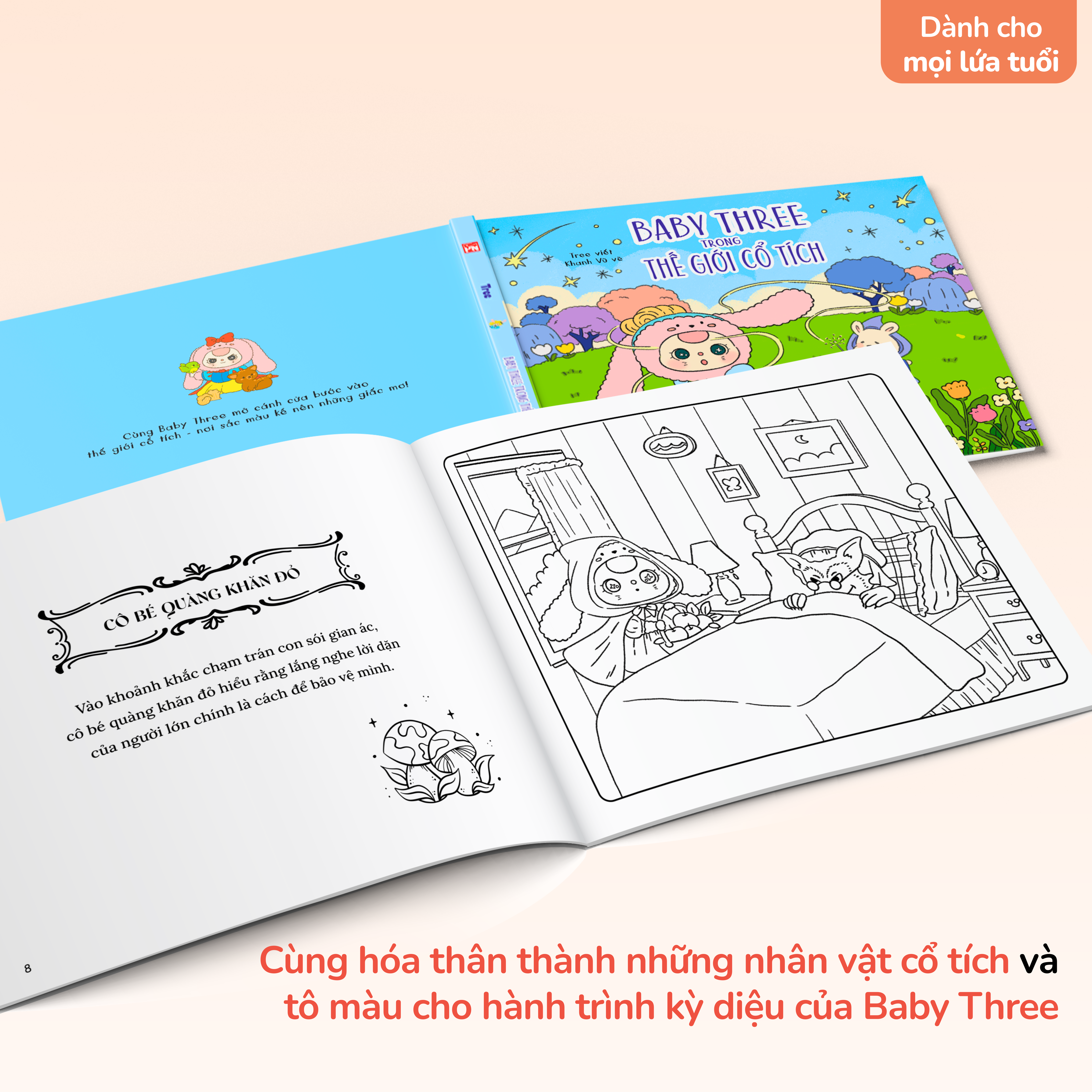 Sách - Baby Three Trong Thế Giới Cổ Tích