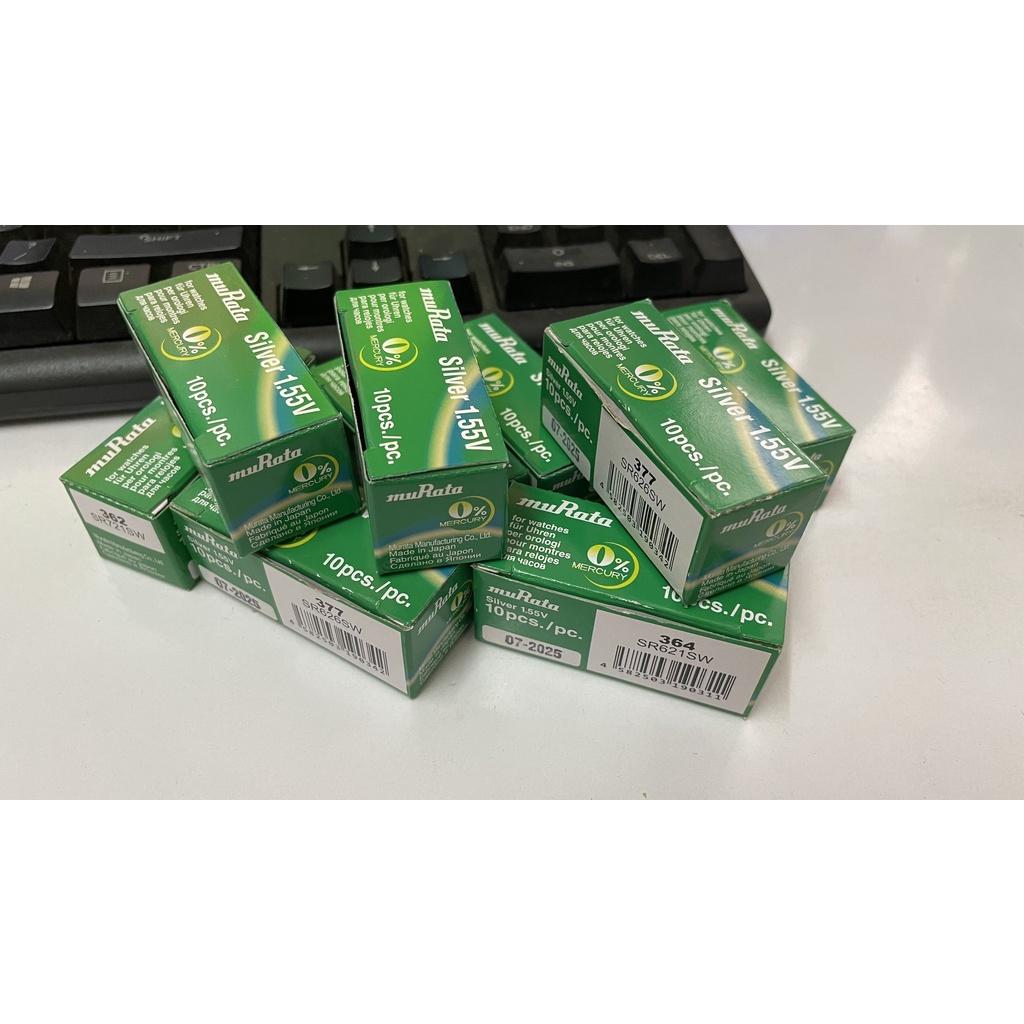 Vỉ 1 Viên Pin Murata 371 / 364 / 377 / 321 / 362 dành cho đồng hồ đeo tay