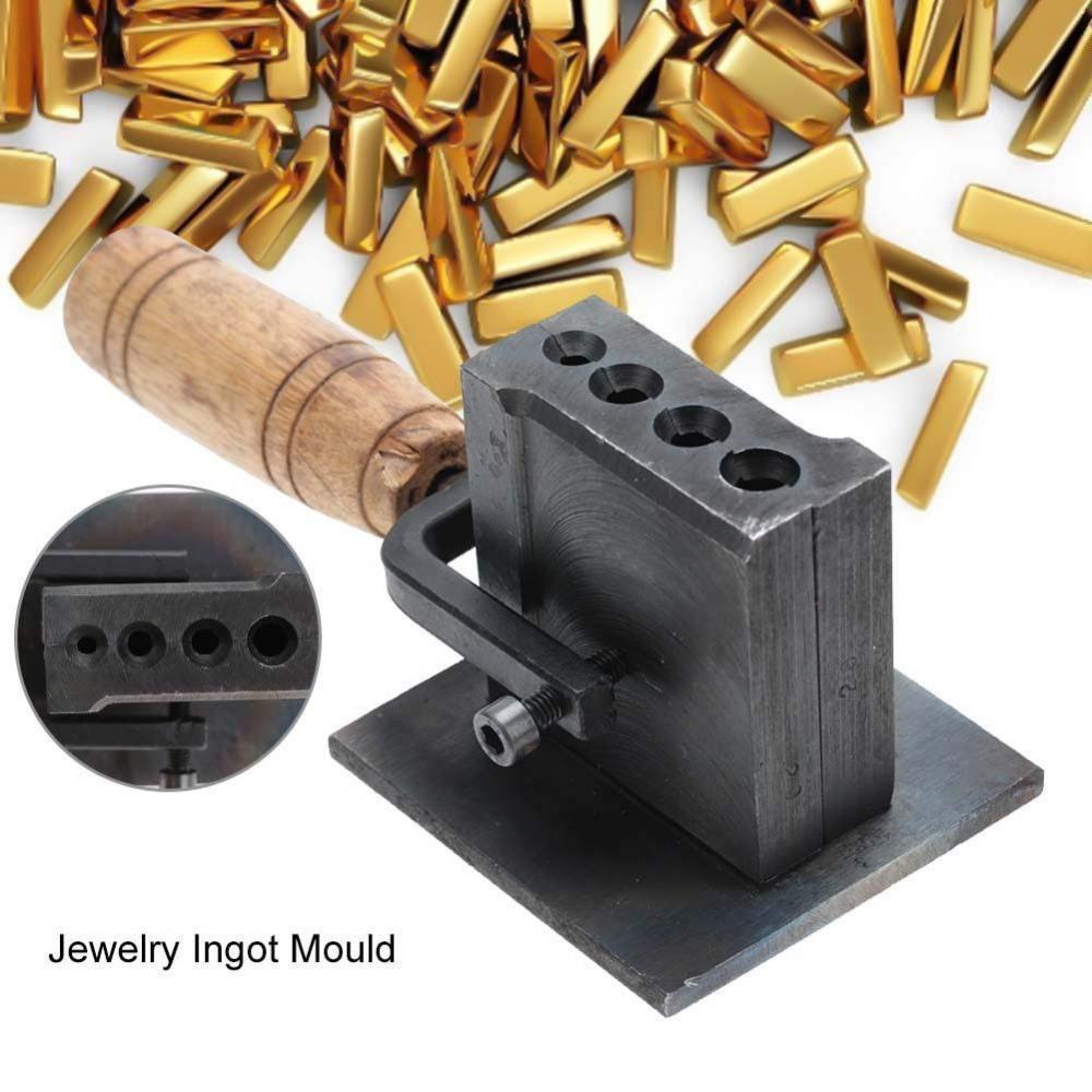 Metal Handle Jewelry Ingot  Gold Casting Mould  Melting Adjustable