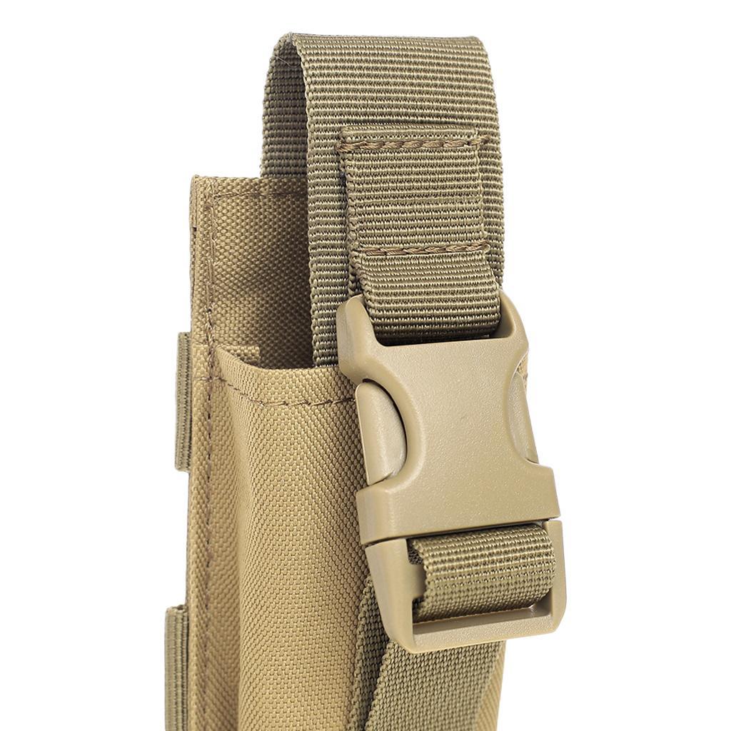 2x Adjustable Molle Single Mag Pouch Magazine Pouch Waist Bag Pouch