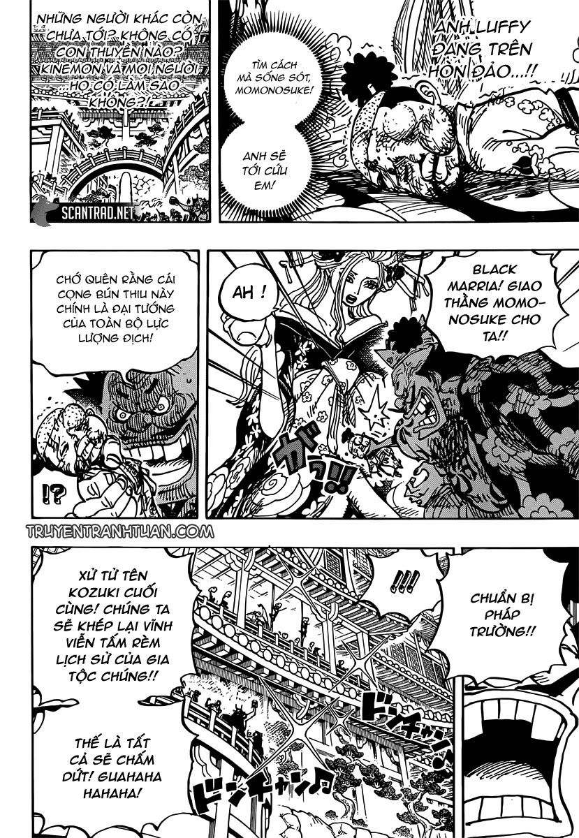 One Piece Chapter 982 - Trang 8