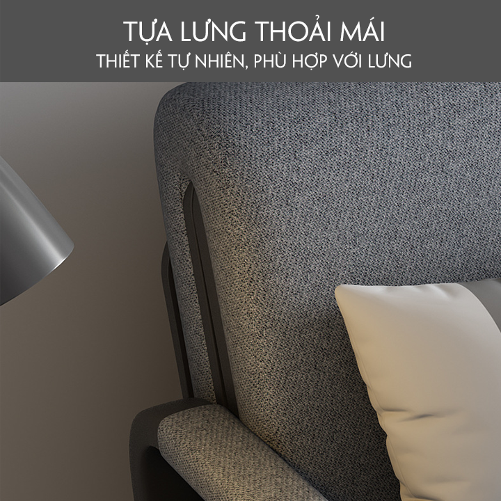 Giường sofa thông minh gấp gọn ,Ghế sofa giường đa năng khung thép , giường sofa gấp gọn,giường sofa thông minh,giường sofa gấp đa năng -KT 1,3m x 1,9m