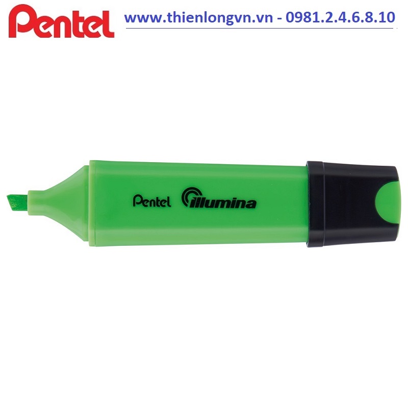 Bút nhớ dòng Illumina Pentel – SL60 màu xanh lá