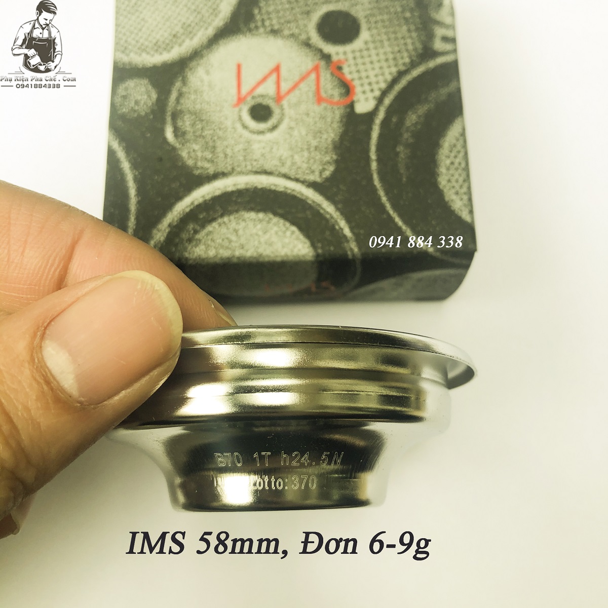 Filter IMS 58mm – Baket IMS 58mm – Rổ IMS 58mm Loại Đơn 6-9g