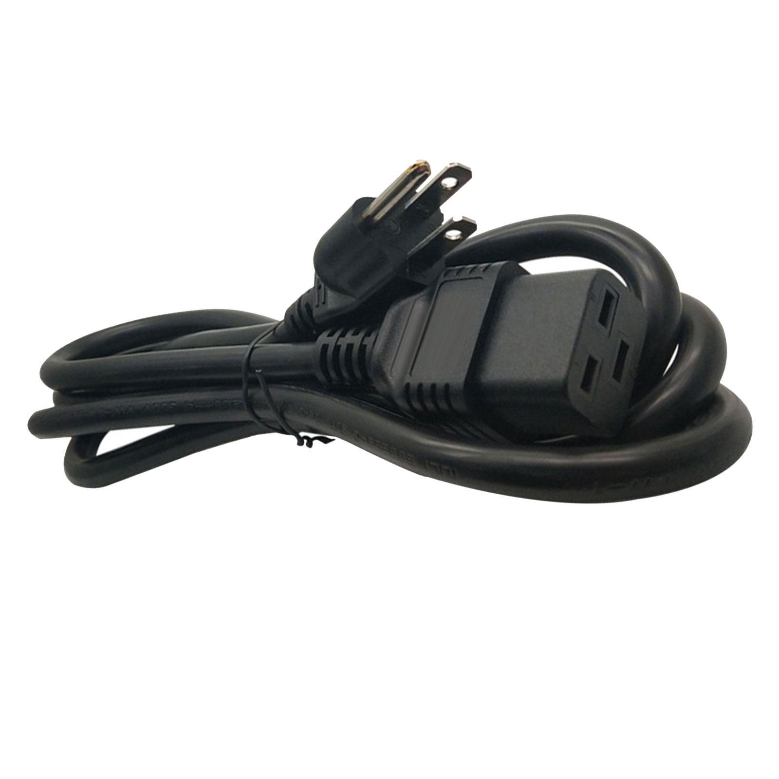 US NEMA 5-15P to C19 Power Cord Stable Transmission Professional 15A 3 Prong
