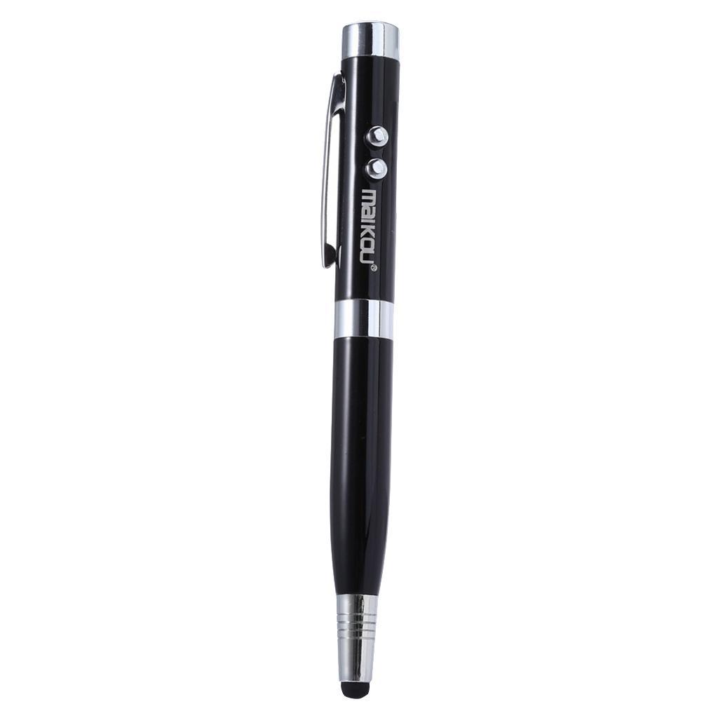 6 in 1 Capacitive Stylus Pen Touch Screen with USB Flash Drive 32GB Black