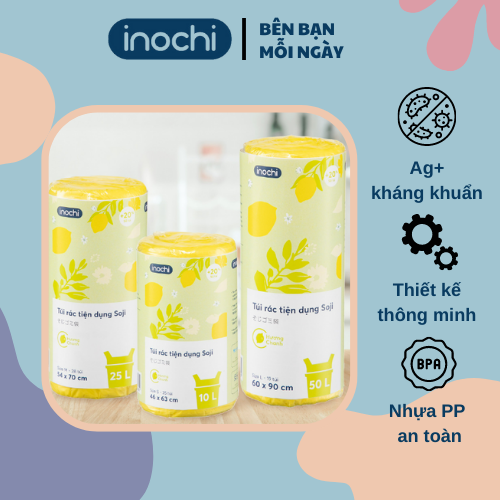 Túi rác tiện dụng Soji Hương Chanh