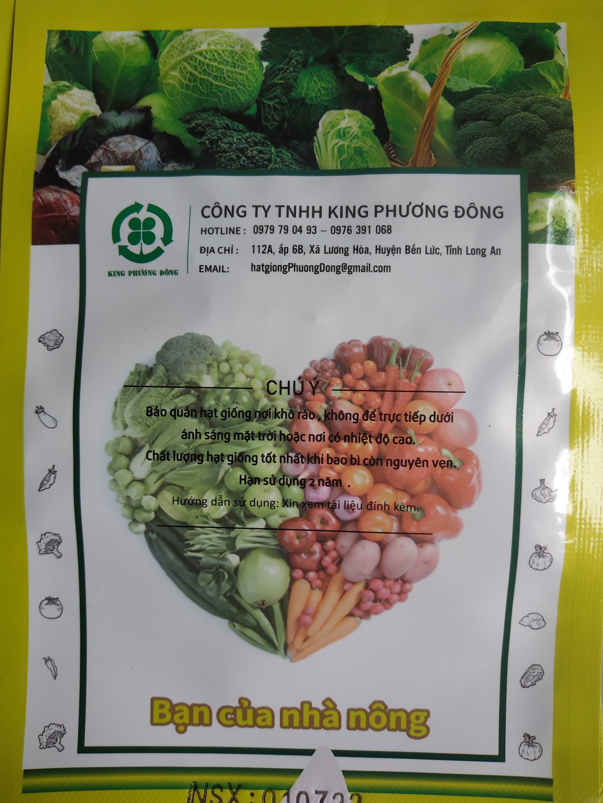 Combo 5 gói Hạt giống TÍA TÔ - gói 1 gram