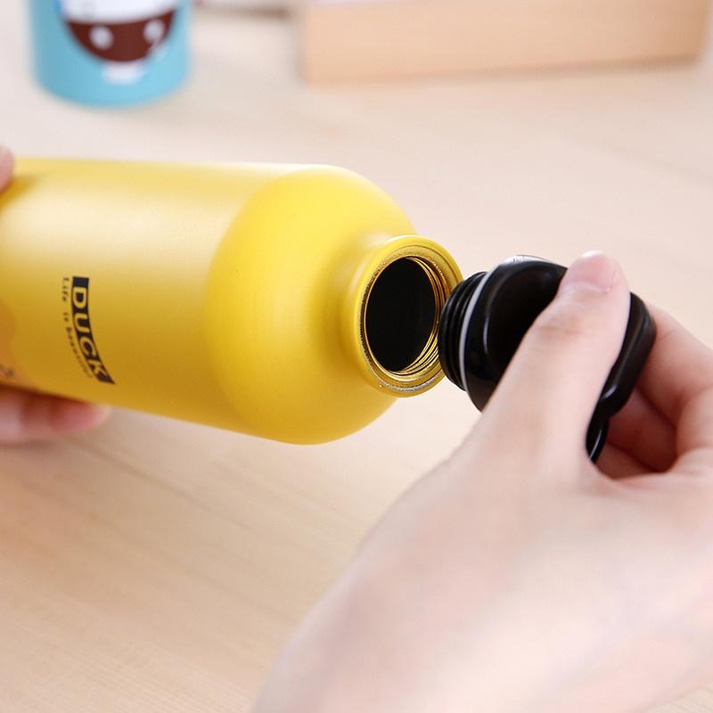 500ml Lovely Travel Coffee Mug Thermos Tumbler Cups Vacuum Flask Thermo Water Bottle Tea Mug Sports Drinkware Accessories