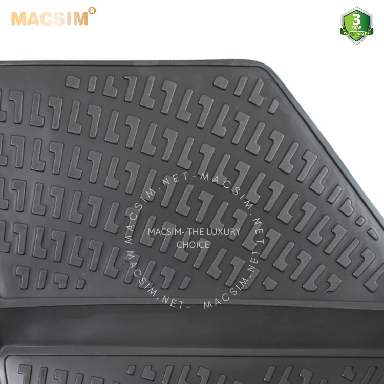 Thảm lót sàn ô tô nhựa TPU silicon Mitsubishi Outlander Sport 2013-2019 Nhãn hiệu Macsim