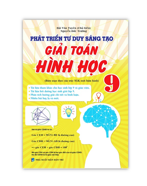 Sách - Phát triển tư duy sáng tạo giải toán Hình học 9