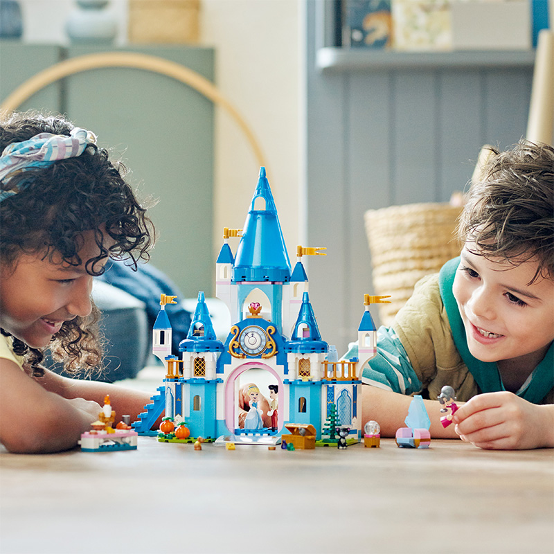 Đồ Chơi LEGO Lâu Đài Công Chúa Lọ Lem Và Hoàng Tử 43206