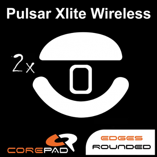 Feet chuột PTFE Corepad Skatez PRO Pulsar XLITE Wireless / V2 Wireless / V2 mini Wireless - 2 Bộ - Hàng Chính Hãng