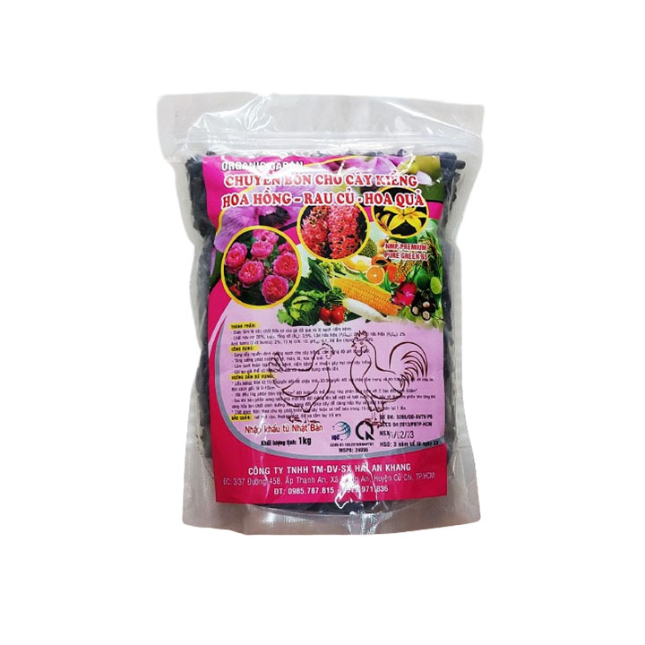 Phân gà nhật - phân gà hữu cơ - cải tạo đất, cây phát triển thân cành lá