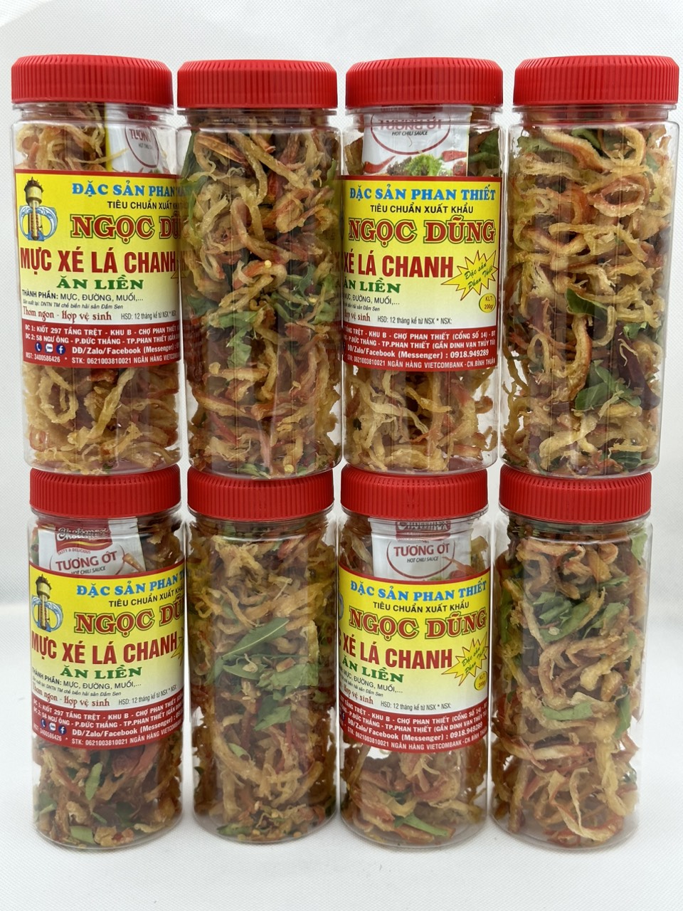 Đặc sản Phan Thiết - Mực Xé Lá Chanh Hộp 200 Gram Đã Chế Biến Ăn Liền Ngon Ơi Là Ngon. Hạn Sử Dụng 12 Tháng Kể Từ Ngày Đặt Hàng - OCOP 4 Sao