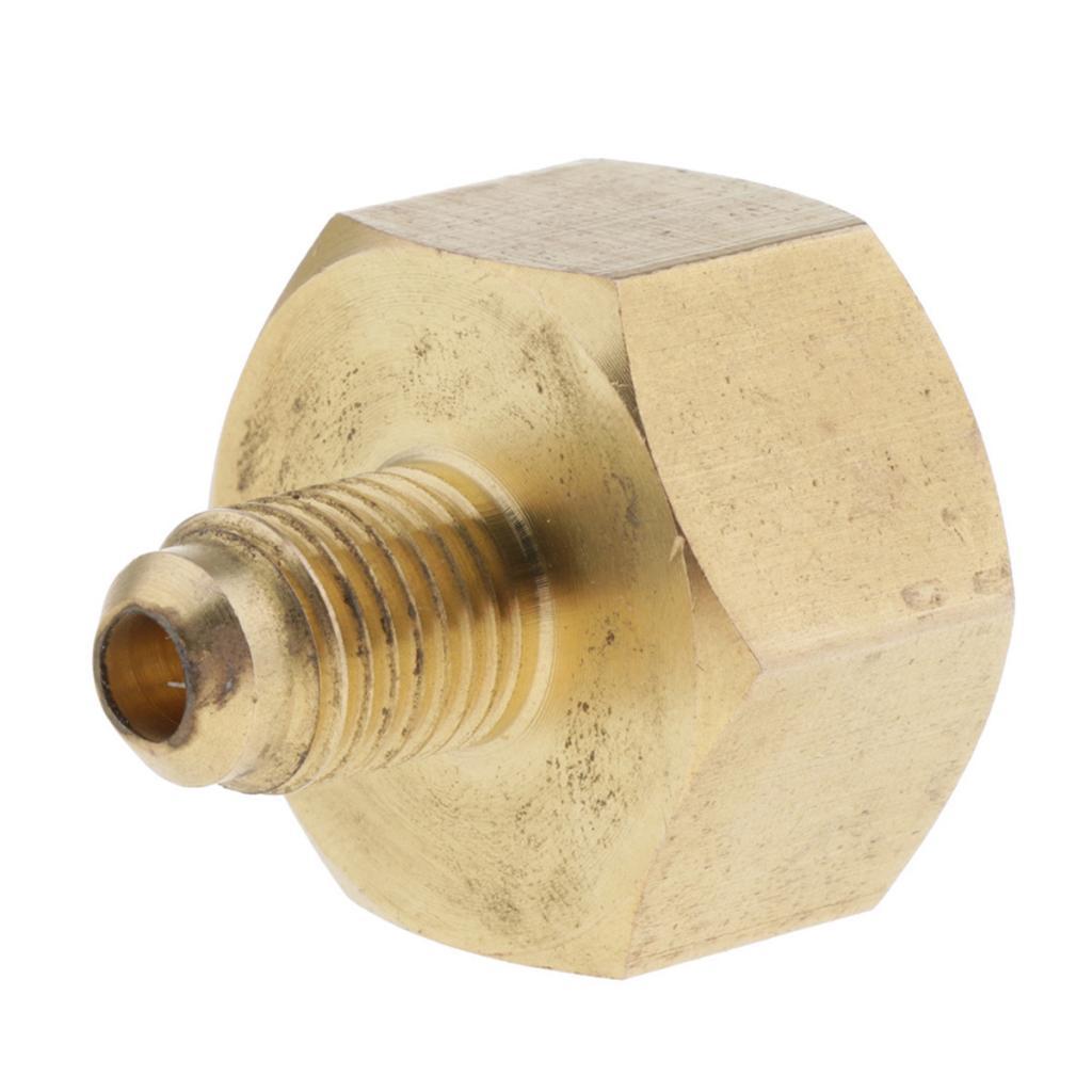Solid Brass Air Conditioner Adapter Valve  Tank Adapter Fittings