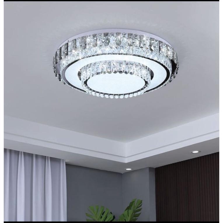 MKPL_03 Đèn mâm áp trần phale tô điểm phòng khách, đèn tô điểm trần hiện đại DT