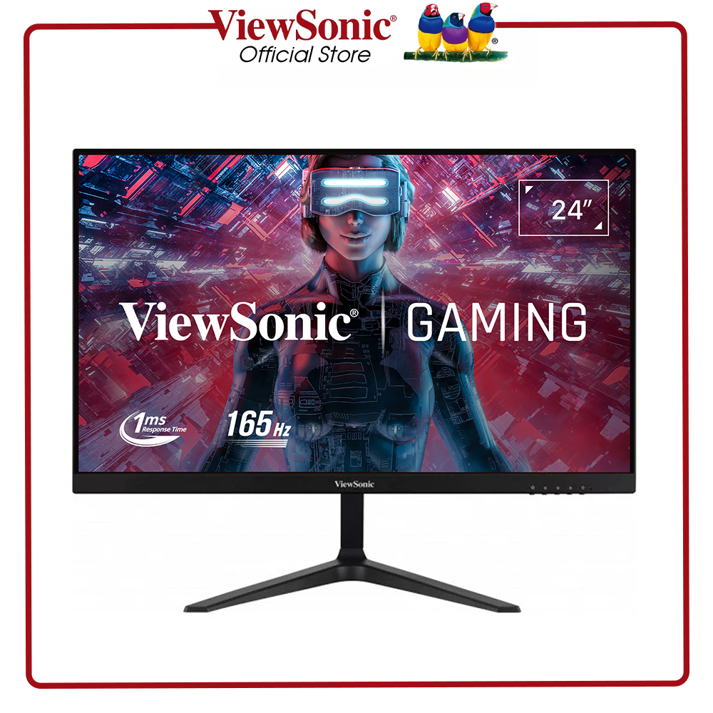 Màn hình gaming ViewSonic VX2418-P-MHD 24 inch/ VA/ 165Hz/ 1ms/ Adaptive Sync - Hàng Chính Hãng