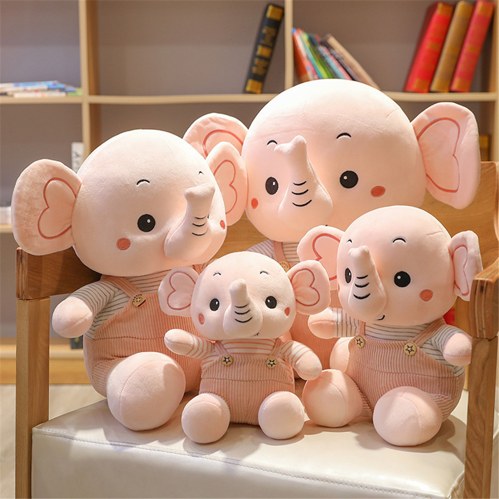 Gấu bông hình con voi - Voi bông cao cấp vải nhung co giãn 4 chiều