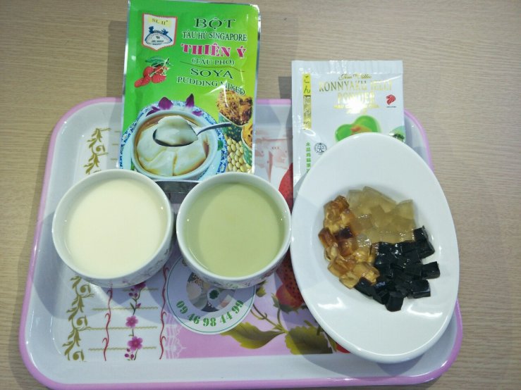 BỘT TÀU HỦ SINGAPORE THIÊN Ý (TÀU PHỚ) - ĐẬU NÀNH THƠM MÁT - SOYA PUDDING MIXED