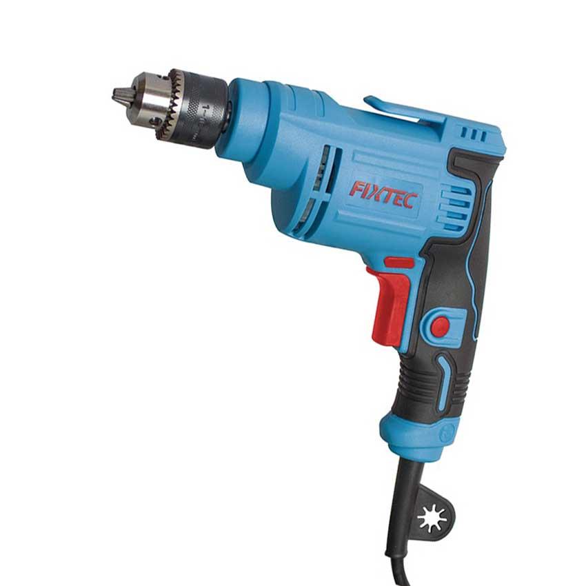 Máy khoan điện cầm tay FIXTEC FED40010 có đảo chiều, đầu kẹp 10mm