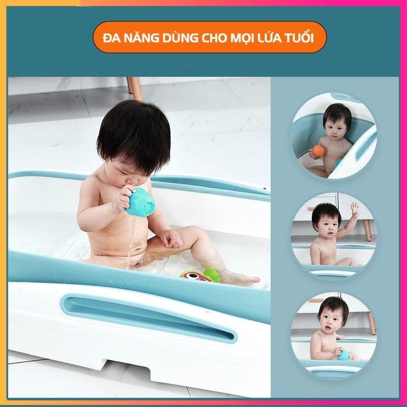 Bồn tắm gấp gọn người lớn cao cấp - nhựa PP và TPE an toàn - bể bơi mini cho trẻ em - gọn gàng, đa năng, bền bỉ