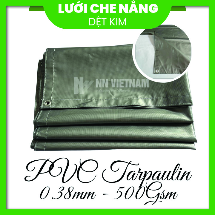 Bạt nhựa PVC Tarpaulin Hàn Quố chuyên dùng che xe tải, oto, lều trại - Bạt che hàng, bạt che mưa nắng, che nhà xưởng