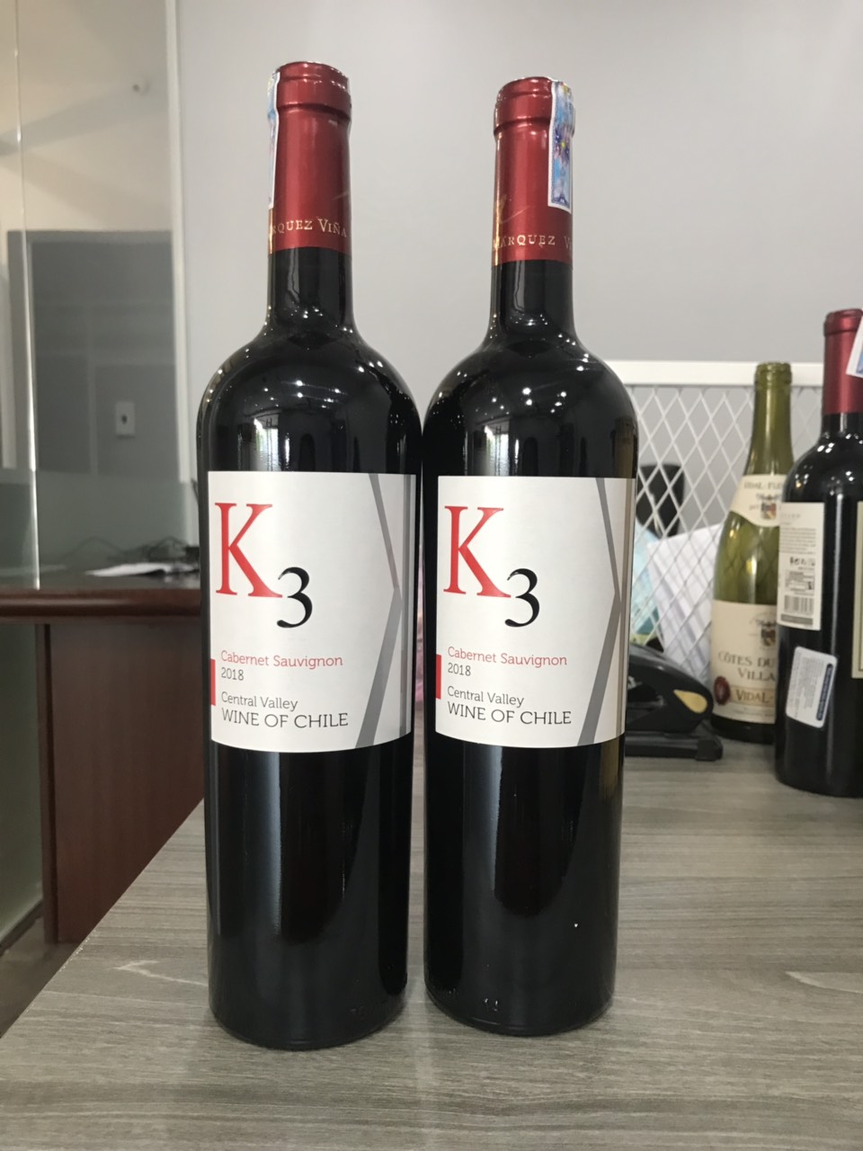 Rượu vang Chile K3 Cabernet Sauvignon