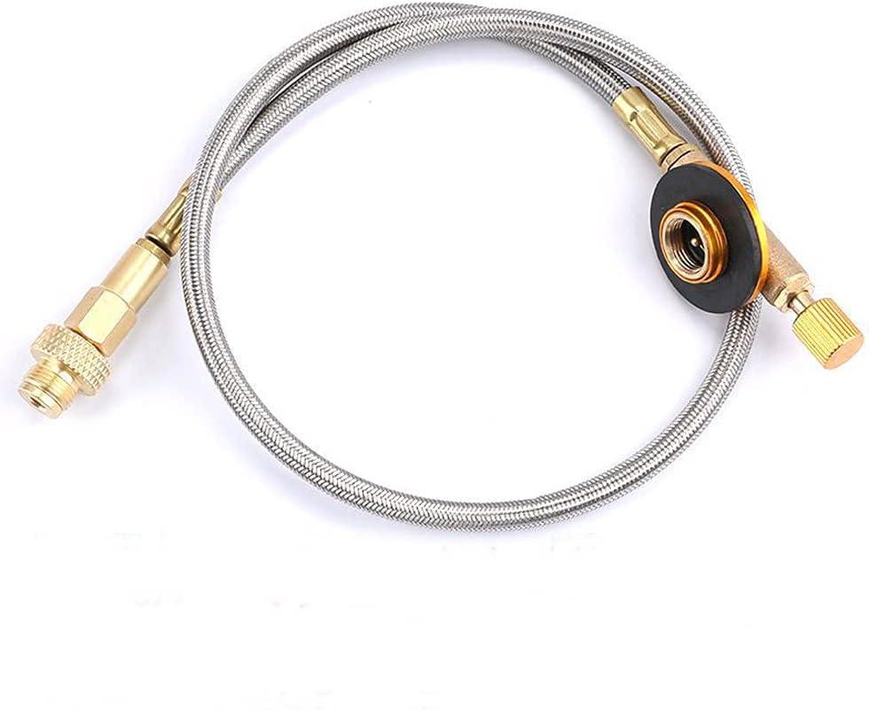 Bộ Chuyển Đổi Bình Nhiên Liệu Cho Cắm Trại & Đi Bộ Đường Dài-Bộ Chuyển Đổi Bếp Gas Butan Ống Nối Dài Bình Nhiên Liệu