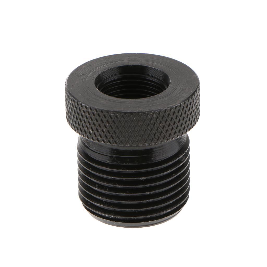 Oil Fuel Filter Connector Knurled Adapter 1/2-28 to 13/16-16 Thread