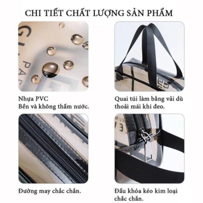 Túi Trong Suốt Đựng Mỹ Phẩm, Đồ Cá Nhân Đi Du Lịch, Công Tác Chống Nước Tuyệt Đối hàng cao cấp