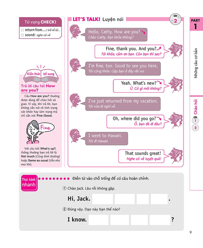 Sách Communicative English From Scratch (Kèm CD)