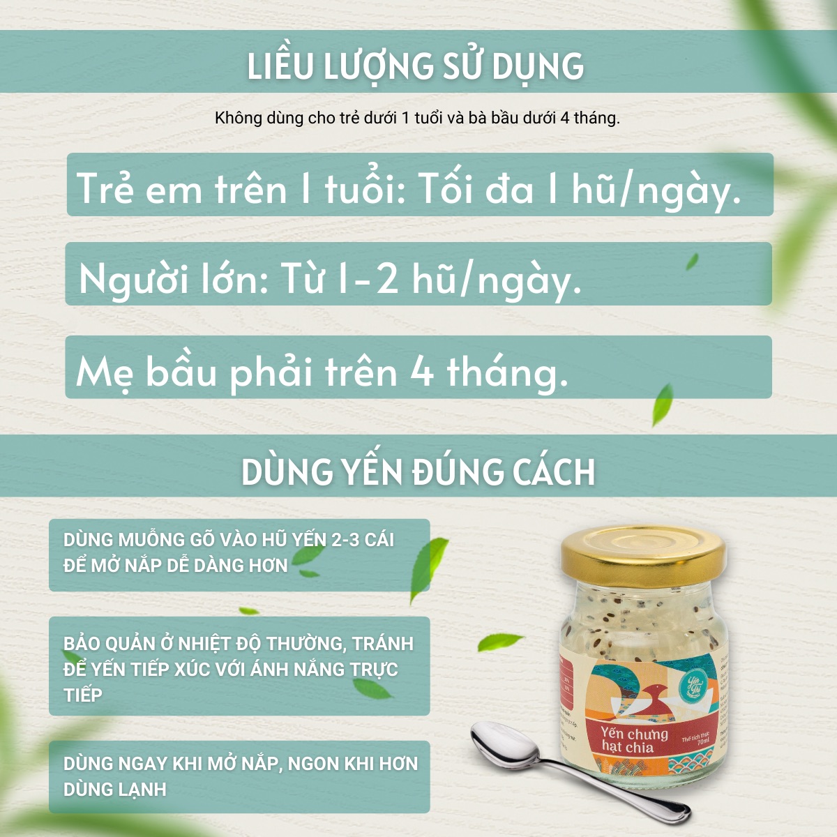 Yến Thị-Bán Lẻ- Chưng sẵn 70ml- 30% Yến