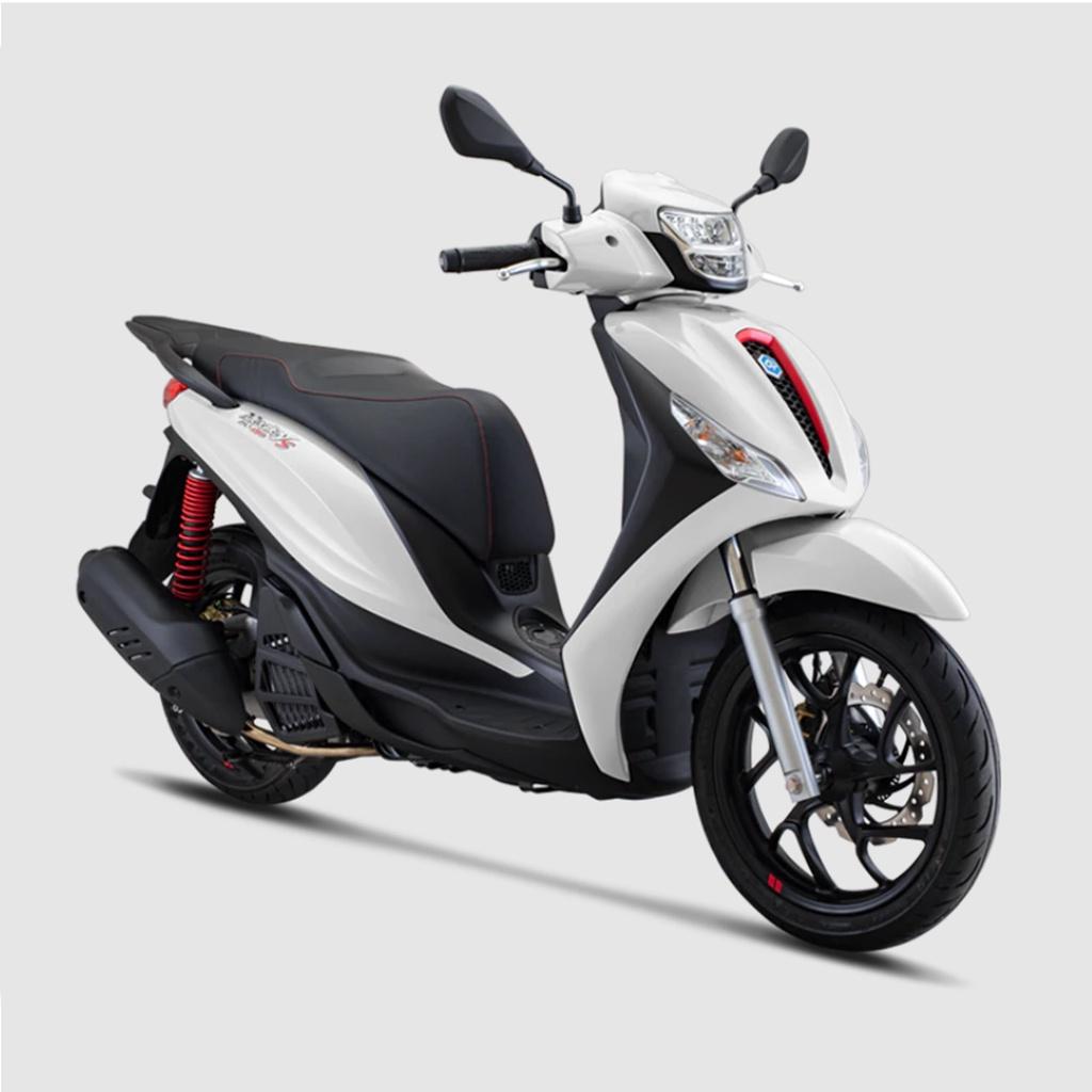 Xe Tay Ga Piaggio Medley S 150 Màu Trắng Bianco Luna