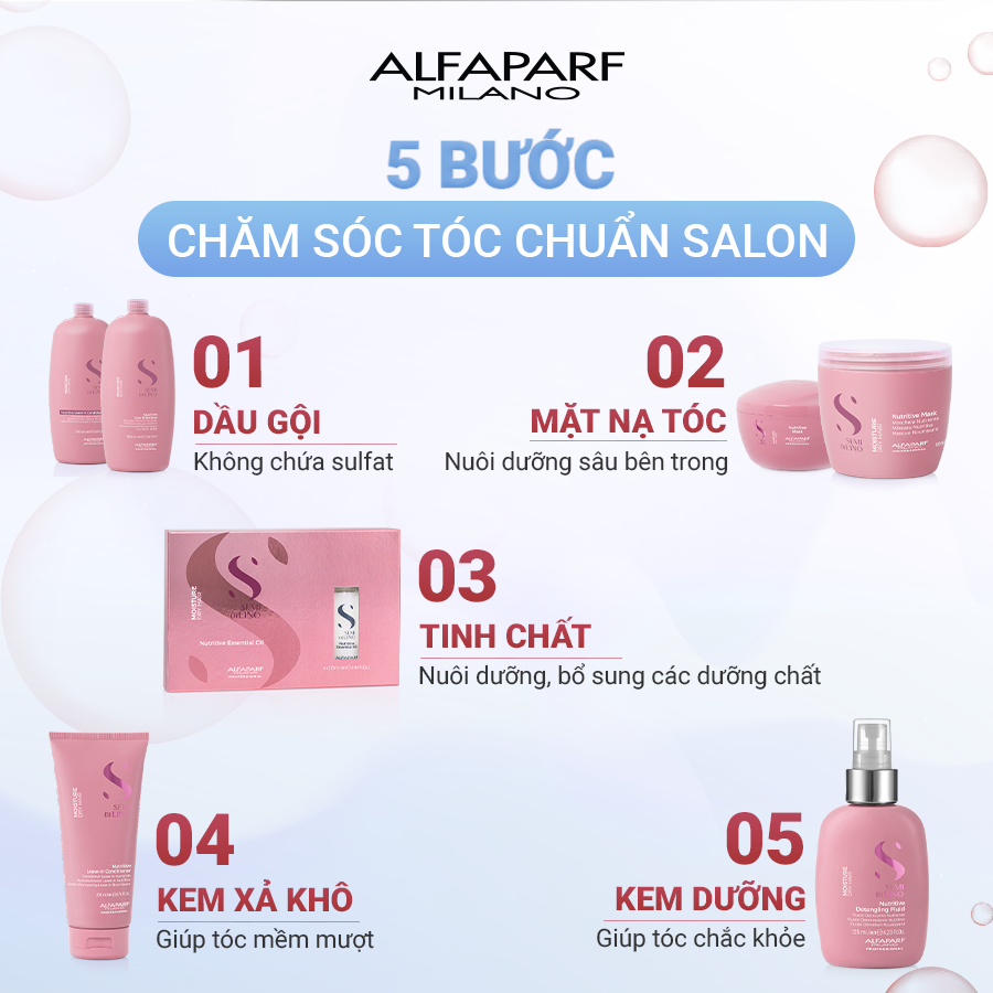 Kem xả khô Moisture dành cho tóc khô xơ 2018 200ml