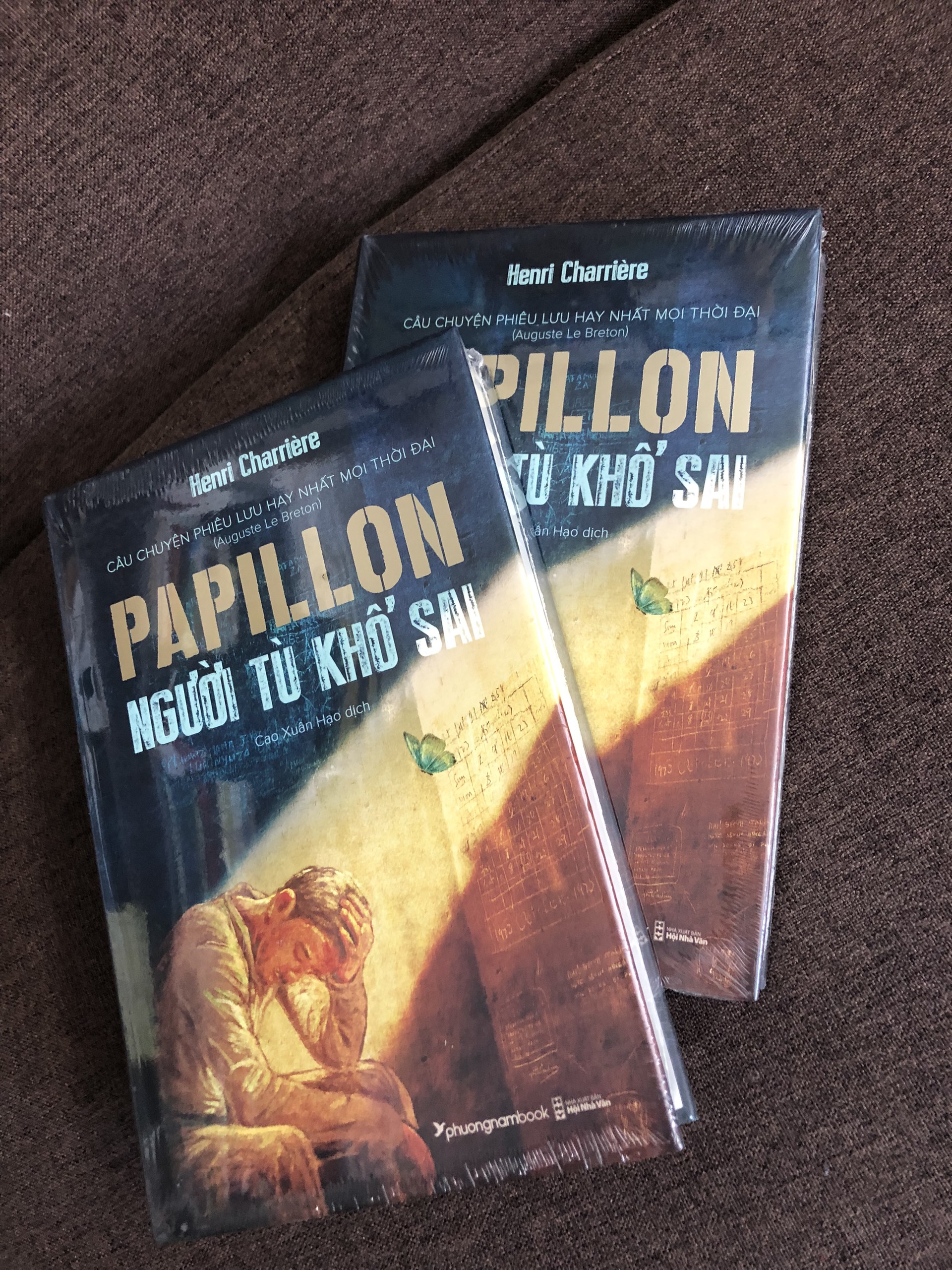 BÌA CỨNG - PAPPILON NGƯỜI TÙ KHỔ SAI - Henri Charrière - TÁC PHẨM KINH ĐIỂN