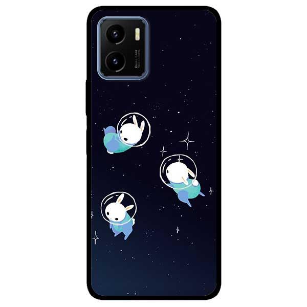 Ốp lưng dành cho Vivo Y15s / Y15A 4G / Y01 / Y10 / iQOO U5x - Thỏ Vũ Trụ