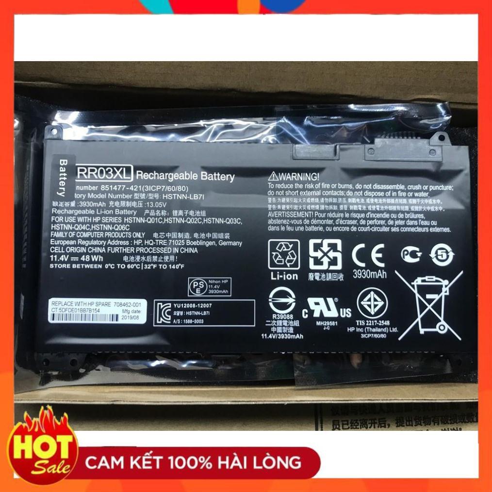 Pin Battery Dùng Cho Laptop HP ProBook 430 440 450 455 470 G4 450 G5 RR03XL Originals