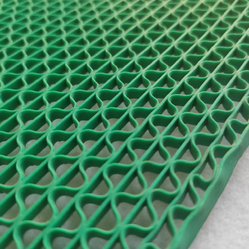 Thảm nhựa lưới chống trơn màu xanh lá cây khổ 90cm