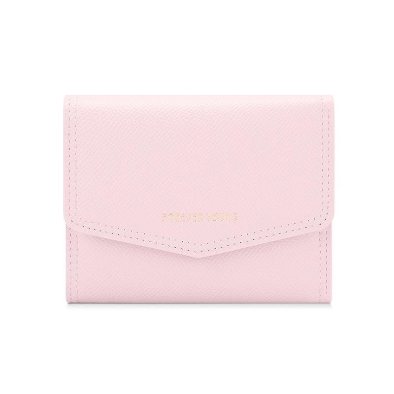 Ví Nữ Mini Cầm Tay Chính Hãng FOREVER YOUNG Đựng Tiền Dáng Bìa Thư Siêu Xinh Da Cao Cấp Cực Đẹp PFY35