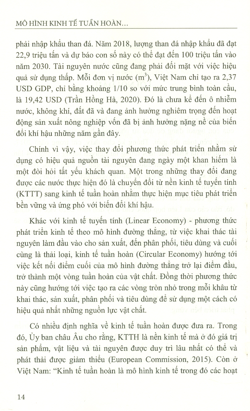 Mô Hình Kinh Tế Tuần Hoàn Trong Phát Triển Nông Nghiệp Bền Vững Ở Việt Nam